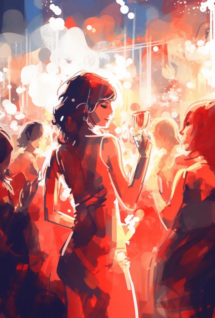 Poszter 67,5x100cm Kijárat az esti órákban