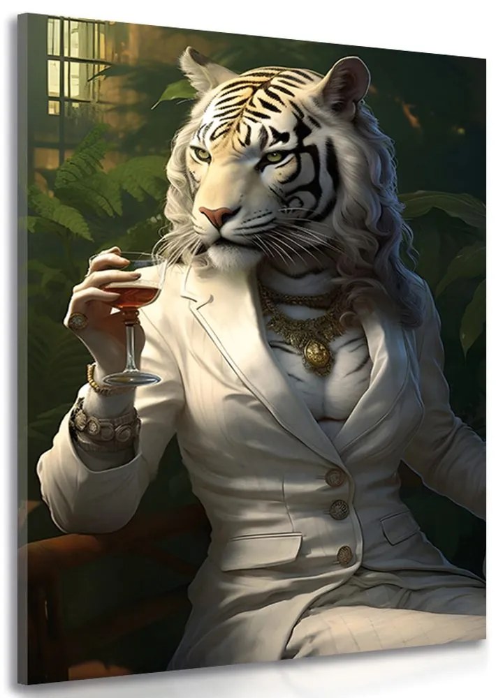 Kép állati gengszter tigris