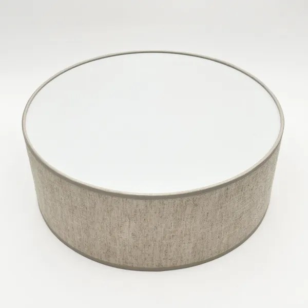 Mennyezeti lámpatest SIRJA 1xE27/15W/230V Ø 35 cm, bézs