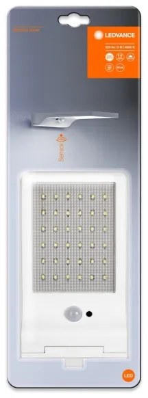 Ledvance - LED Napelemes érzékelős fali lámpa DOORLED LED/3W/3,3V IP44
