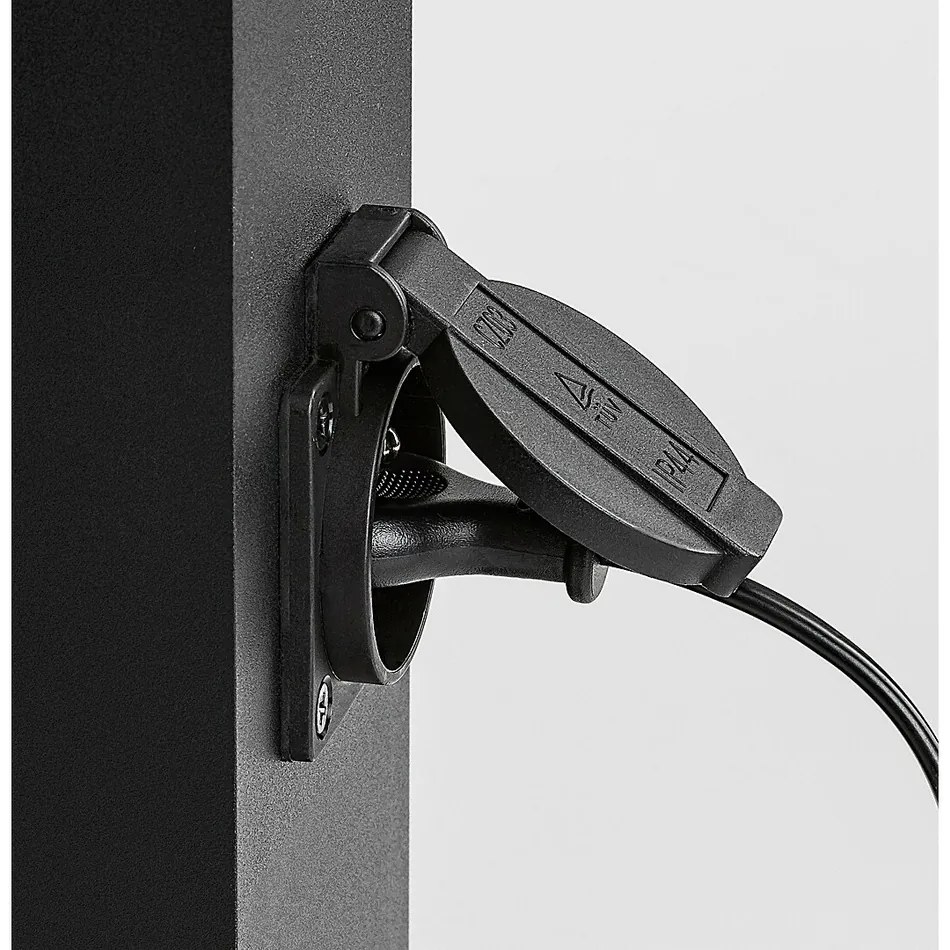 Rabalux 77122 Ankara kültéri oszlop konnektorral E27, 1x max. 12W, IP44