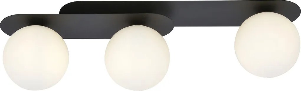EMIBIG 1118-3 PLAZA Loft Mennyezeti Lámpa Fehér, Fekete E14 IP20