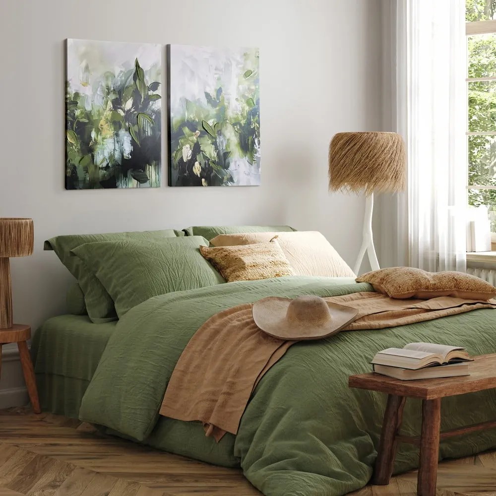 Kép szett kézzel festett részletekkel 2 db-os 50x70 cm Myrtle – Styler