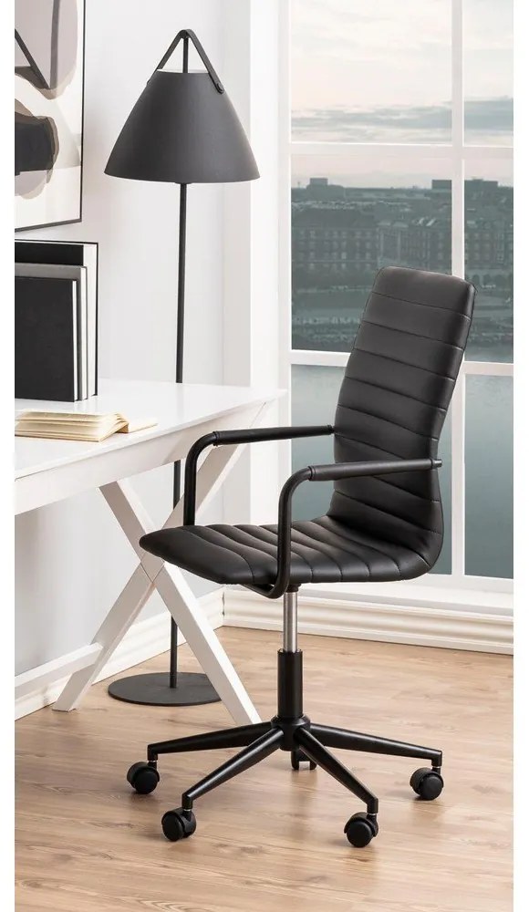 Wislow fekete forgószék - Actona