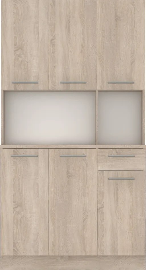 Hatajtós szekrény, sonoma tölgy, PELION NEW