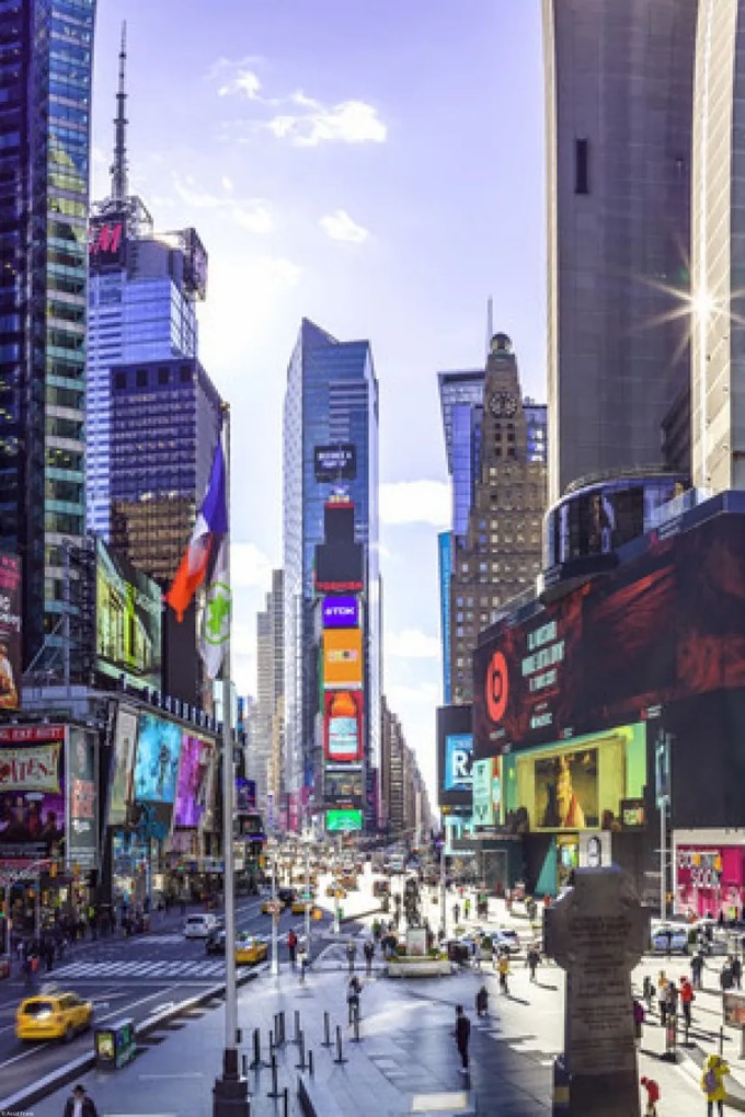 Poszter 40x60cm Times Square, Assaf Frank