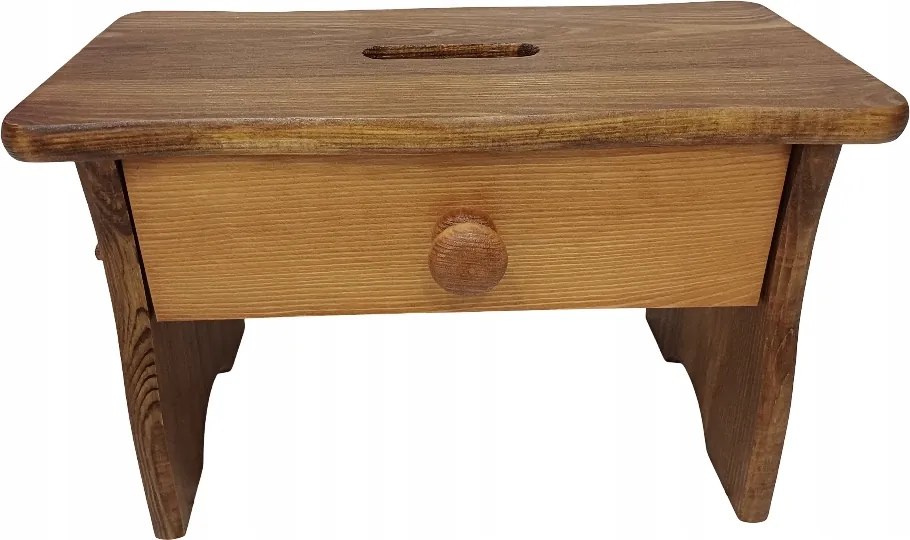 Dió Színű Etetőszék Éger Fiókkal Zsámoly Ricka szék