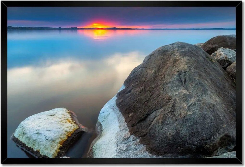 Poszterek keretben 60x40 Kilátás Tájkép