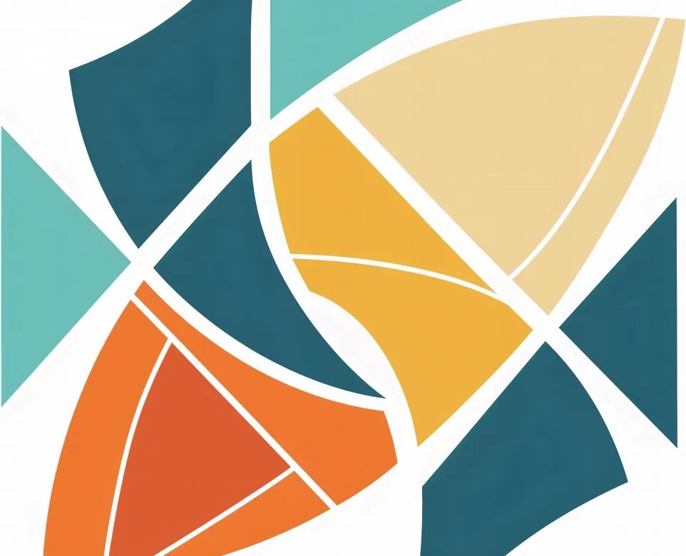 Poszter 91,3x44,5cm Szél geometria