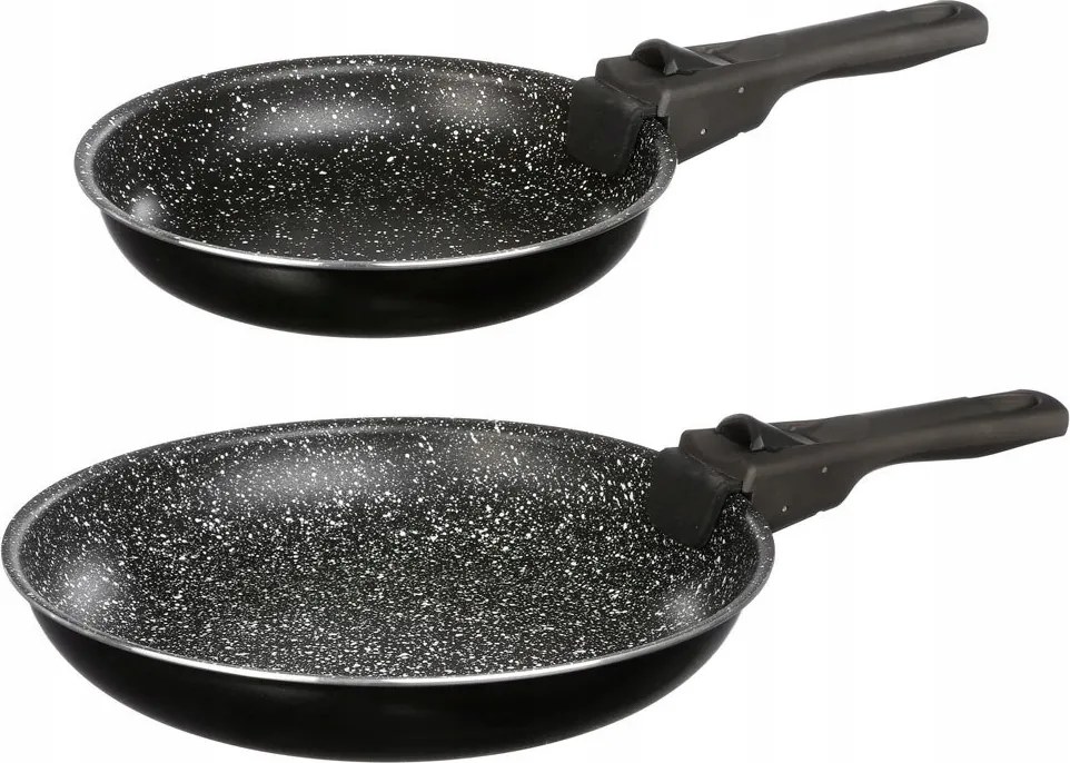 Alumínium Serpenyő levehető fogantyú 2 db-os Sütőserpenyő szett