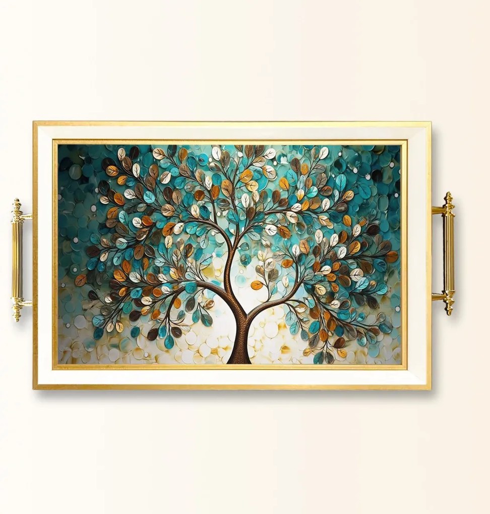Üveg tálca, 38×24 cm – TPB9938