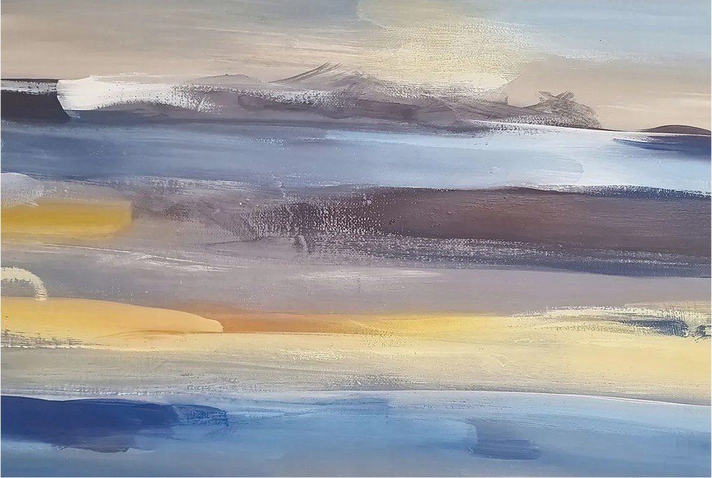 Dekoratív Fotótapéta Fali Falra Csendes táj 104x70 Ragasztó