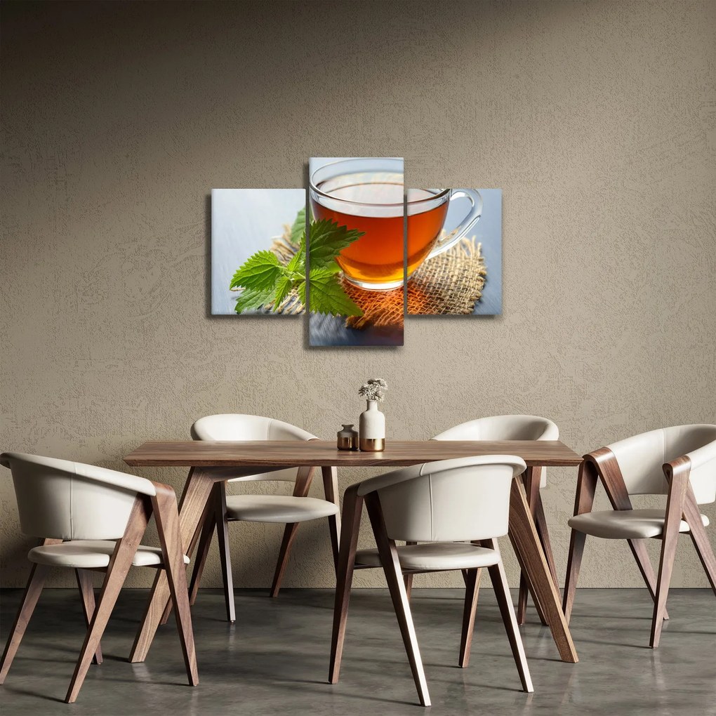 Egy csésze teaképe (90x60 cm)