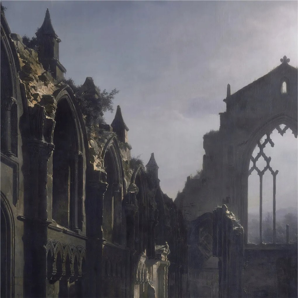 Design fotótapéta Flizelin falra Gótikus romok 250x250 Ragasztó