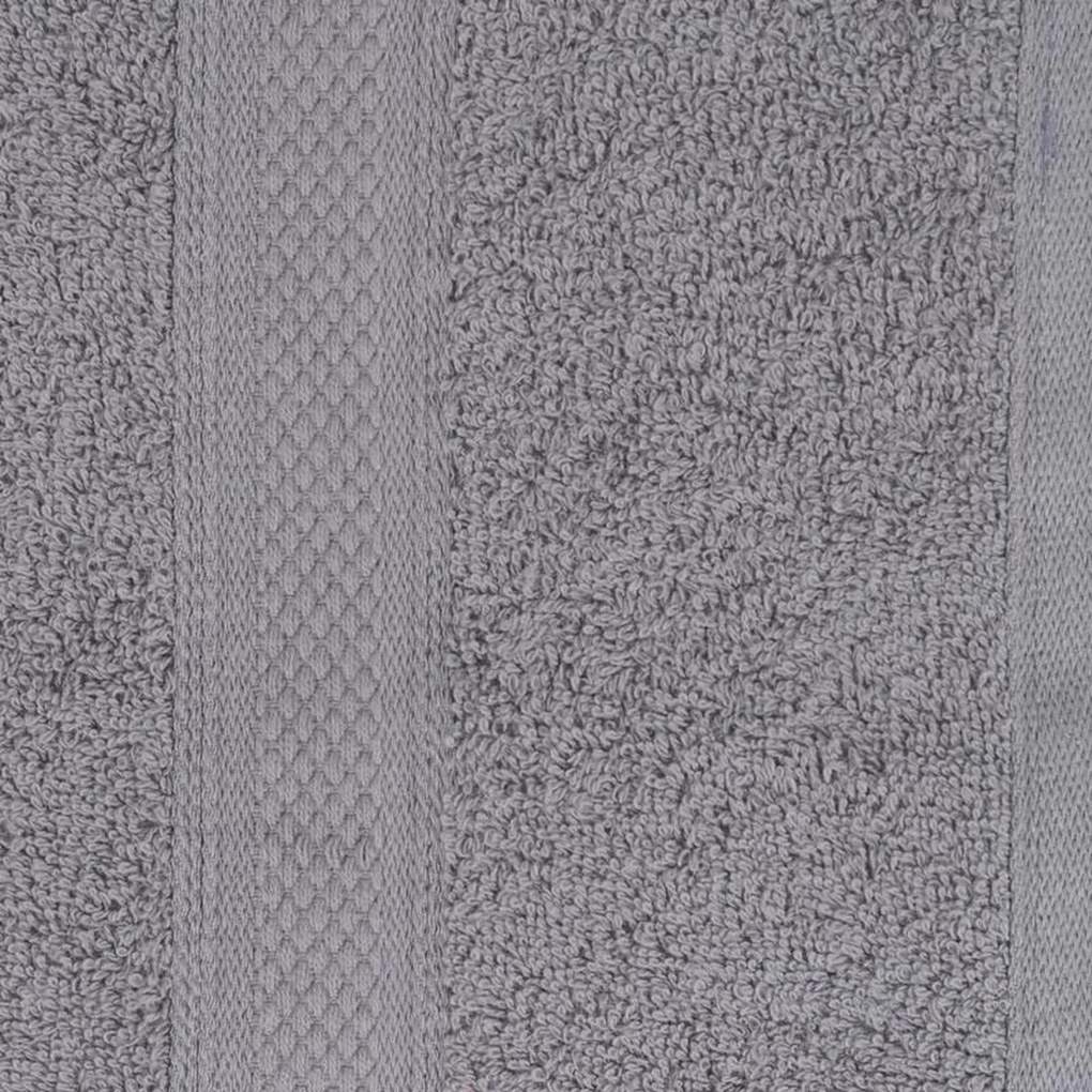 CLARYSSE ELEGANCE 70x140 cm szürke fürdőlepedő, 100% pamut