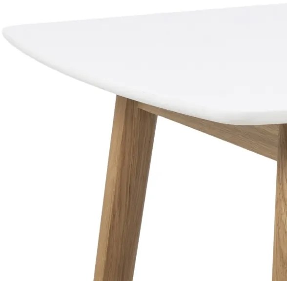 BERG étkezőasztal fehér színben