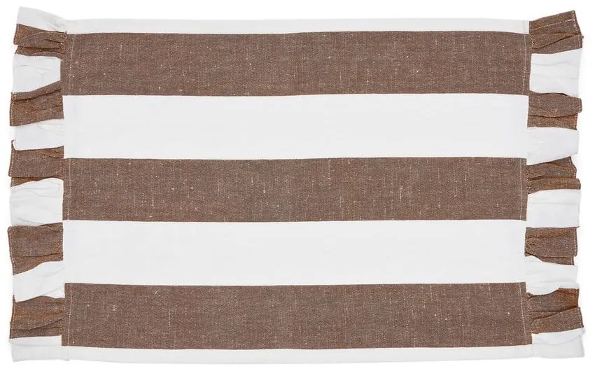 Lenkeverék tányéralátét szett 2 db-os 35x50 cm Maura – Kave Home