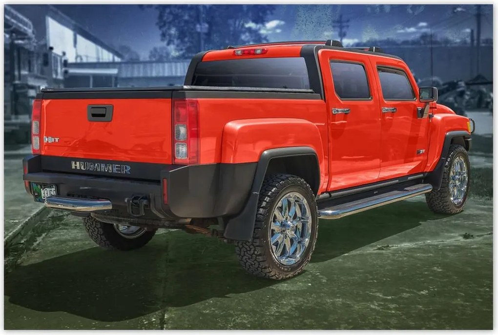 Poszterek 120x80 4x4 Hummer H3T Pick Up