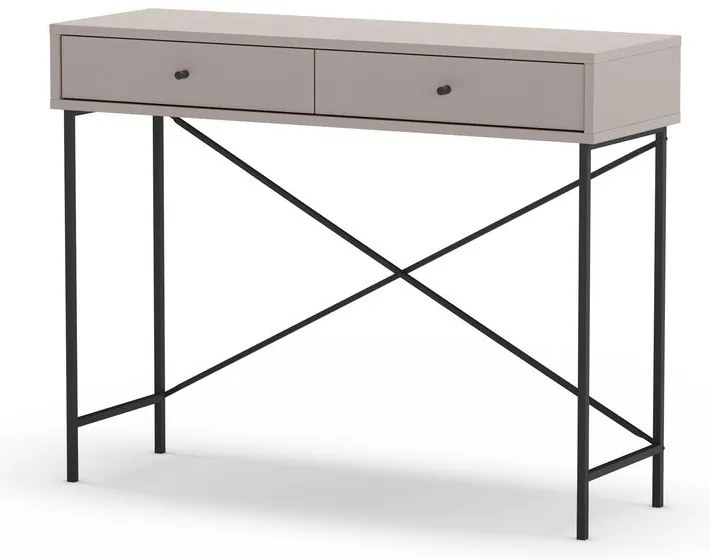 Szürkésbézs konzolasztal 35x110 cm Titan – Marckeric