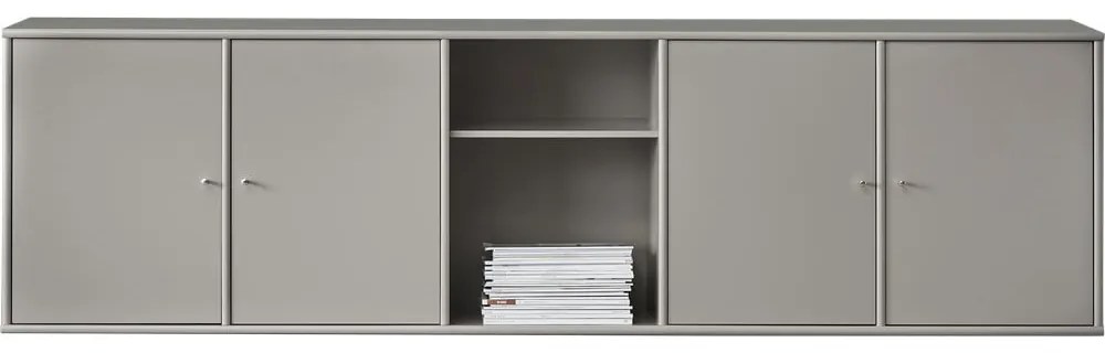 Szürke alacsony komód 220x61 cm Mistral - Hammel Furniture