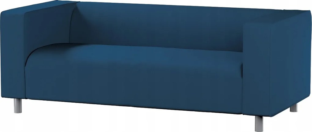 Dekoria Klippan 2 személyes kanapé huzat Ikea kék
