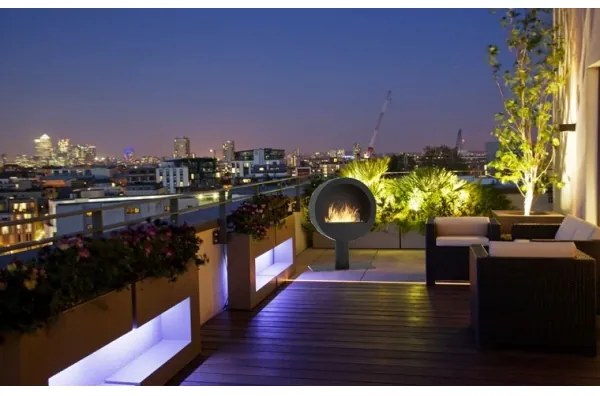 InFire - BIO kandalló á. 70 cm 3kW fekete