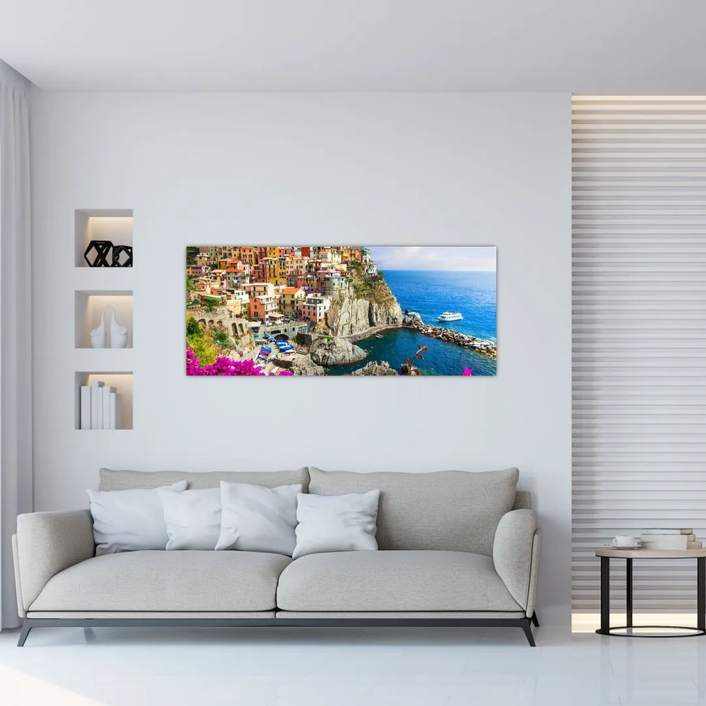 Kép - Manarola olasz falu (120x50 cm)