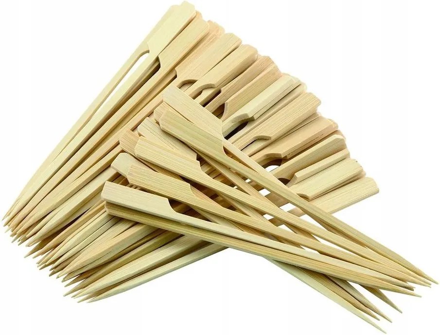 Grill pálcikák bambusz grillezéshez 110 db