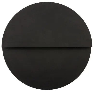 LED fali lámpa LUNA LED/7W/230V átm. 36 cm fekete