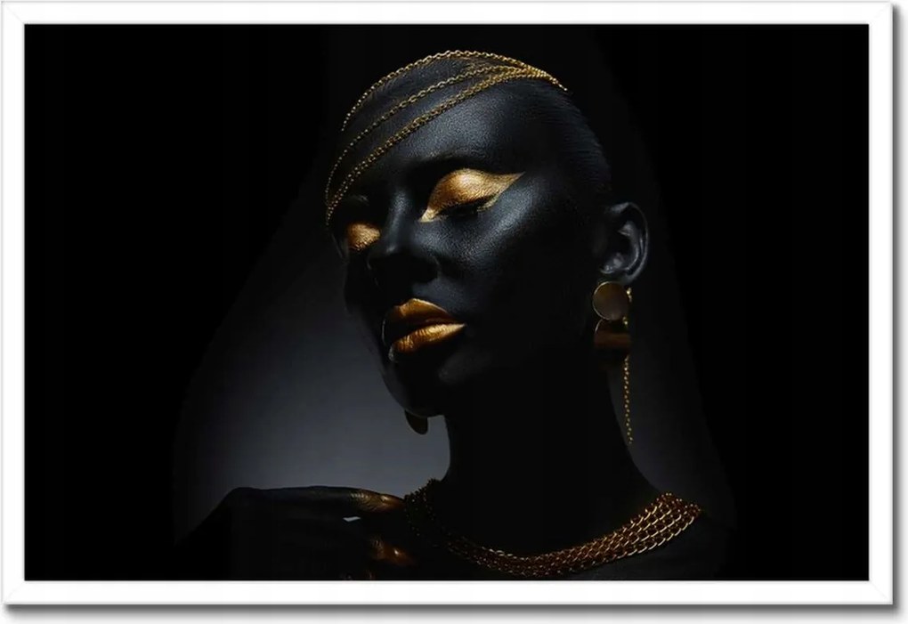 Poszterek keretben 60x40 Csinos arany ékszerek