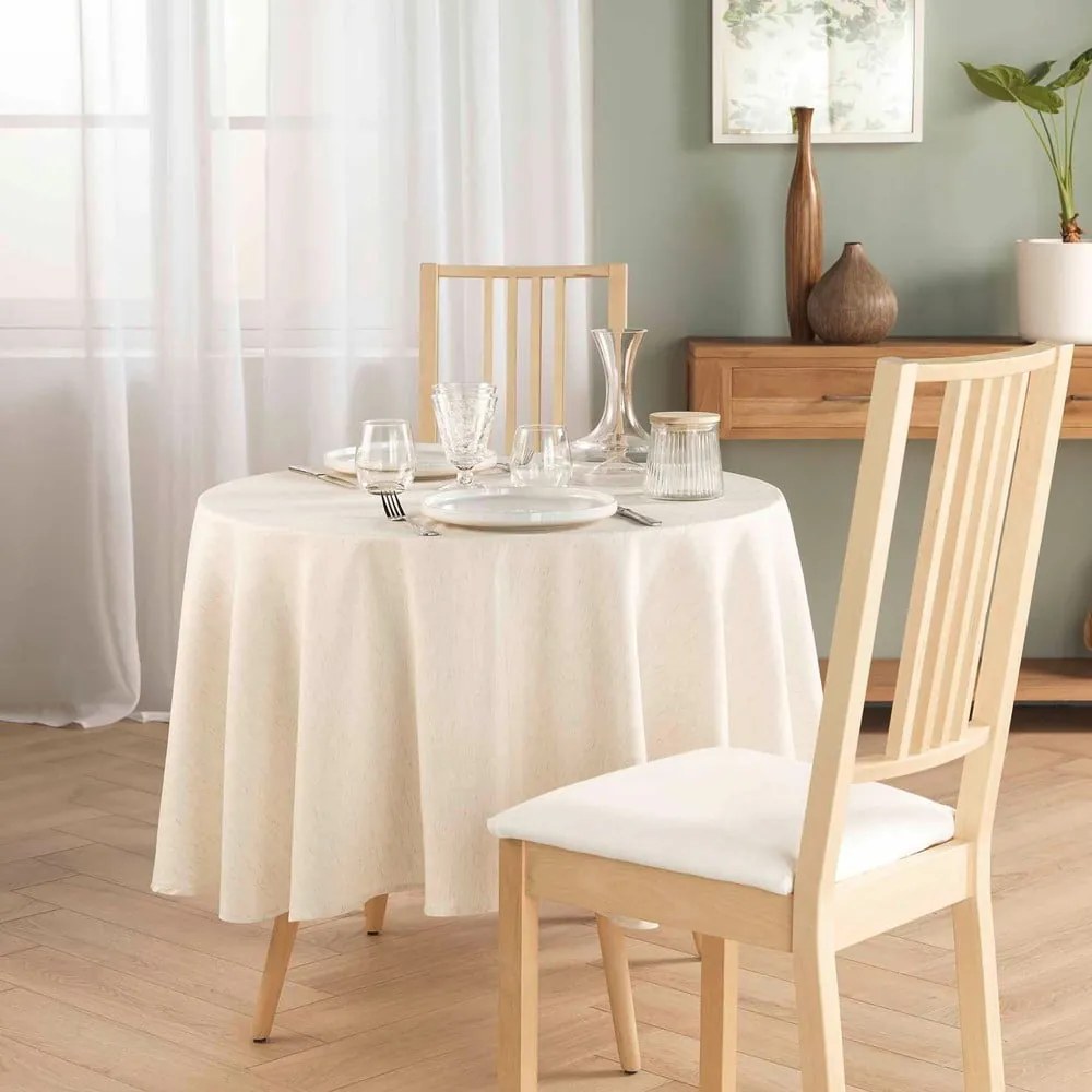 Asztalterítő ø 180 cm Pauline – douceur d'intérieur