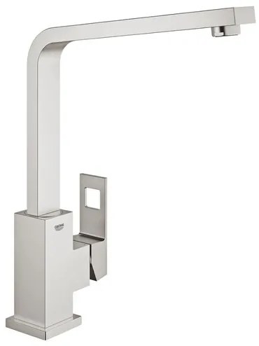 Grohe Eurocube mosogató csaptelep forgó karral supersteel 31255dc0 G31255DC0
