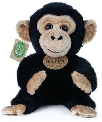 Rappa ülő plüss csimpánz majom, 18 cm