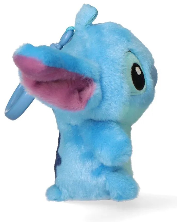 Disney Lilo és Stitch, A csillagkutya Little 3D plüss figura akasztóval, táskadísz 13 cm