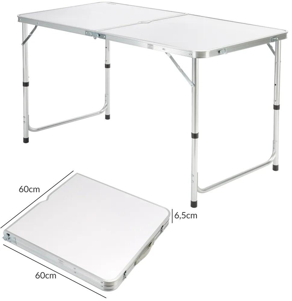 Deuba 5 részes kemping szett - fehér