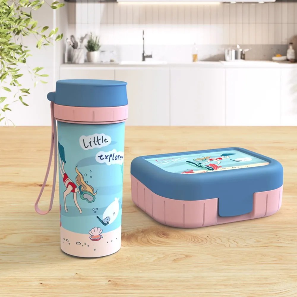 Gyerek ivópalack 400 ml Memory Kids - Rotho