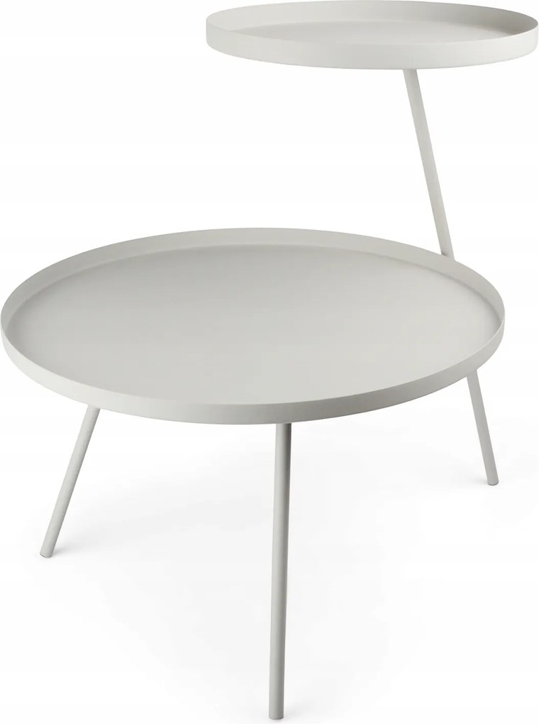 Ruben oldalsó dohányzóasztal Modern Stílus szürke