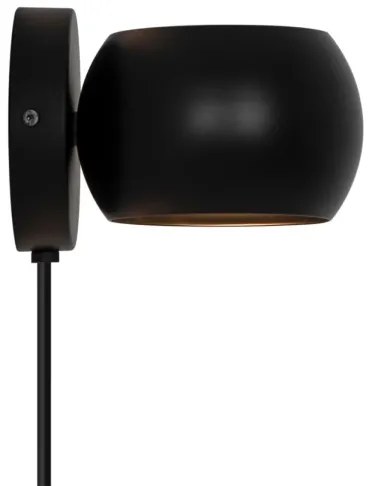 Nordlux - Állítható fali spotlámpa BELIR 1xG9/5W/230V fekete