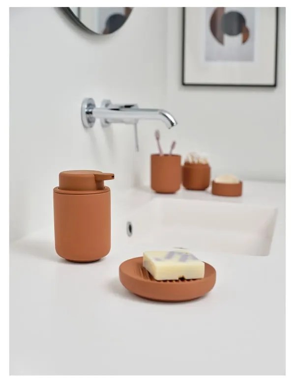 Narancssárga porcelán szappantartó Ume – Zone