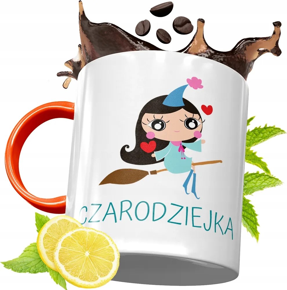 Narancssárga Bögre Gyerekeknek Gyereknapra, fényképes nyomattal