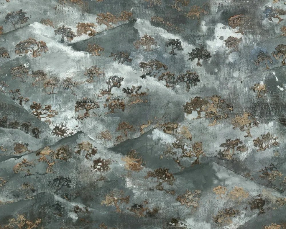 tapéta modern fotótapéta táj hegyek fák