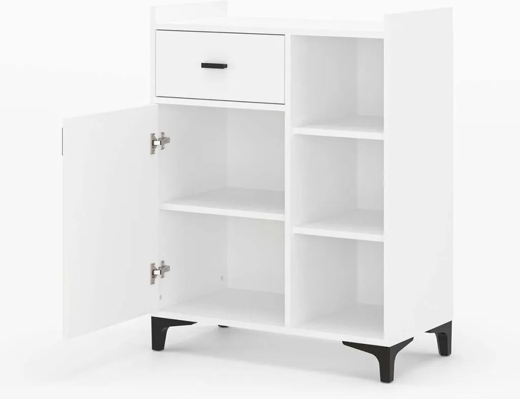 Pidas konyhaszekrény, fehér, 80 cm