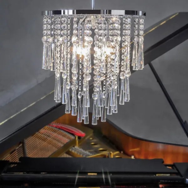 Spot-Light 9018628 - Csillár rúdon LUXORIA 6xG9/28W/230V