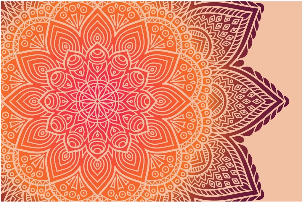 Kép - mandala art (90x60 cm)