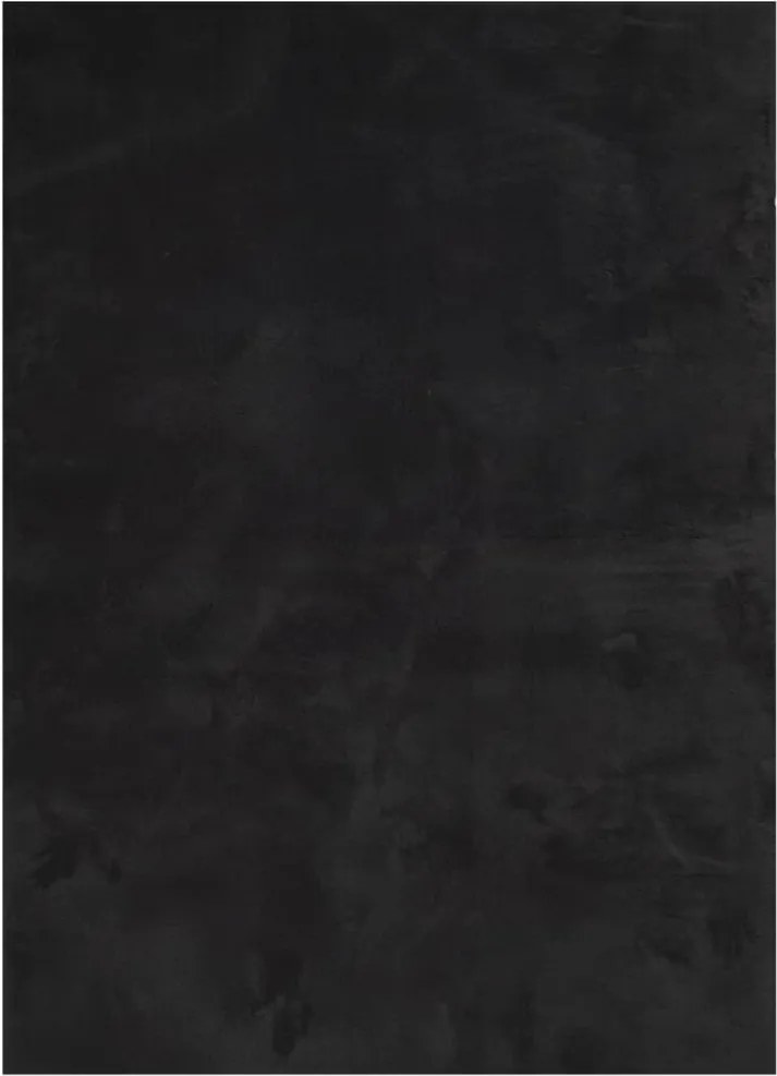 vidaXL HUARTE fekete rövid szálú puha és mosható szőnyeg 160 x 230 cm
