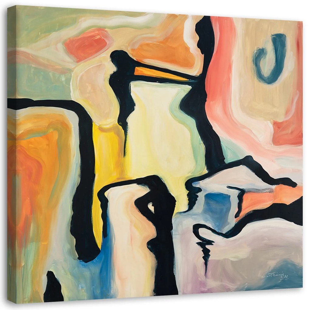Gario Vászonkép Pasztell kompozíció Méret: 40 x 40 cm