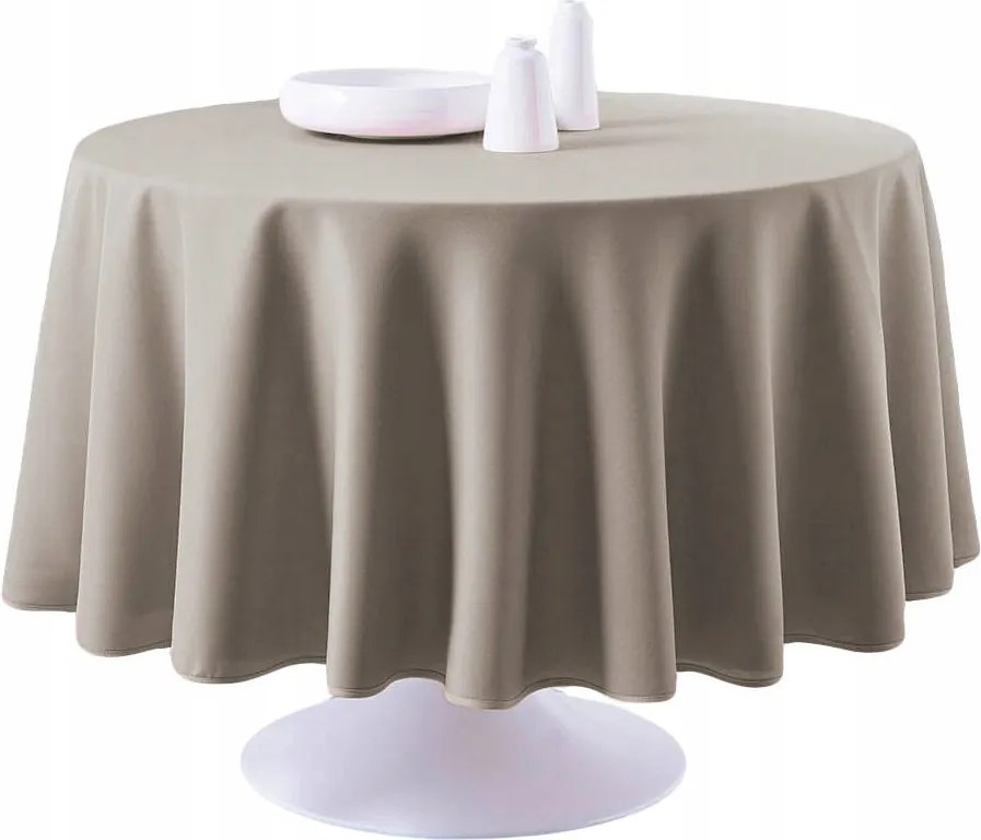 Abrosz kerek bézs klasszikus Sima Ø 180 cm