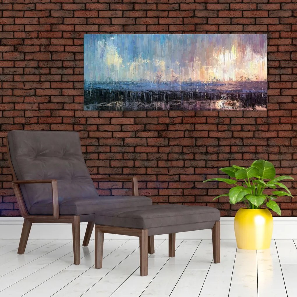 Kép - Absztrakció (120x50 cm)