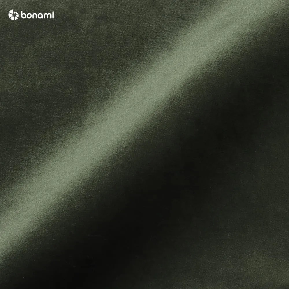 Zöld kárpitozott karfás étkezőfotel Lola – Actona