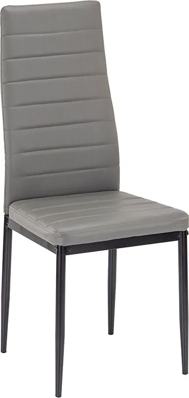 Tino NOVA Étkezőszék szürke-fekete színben